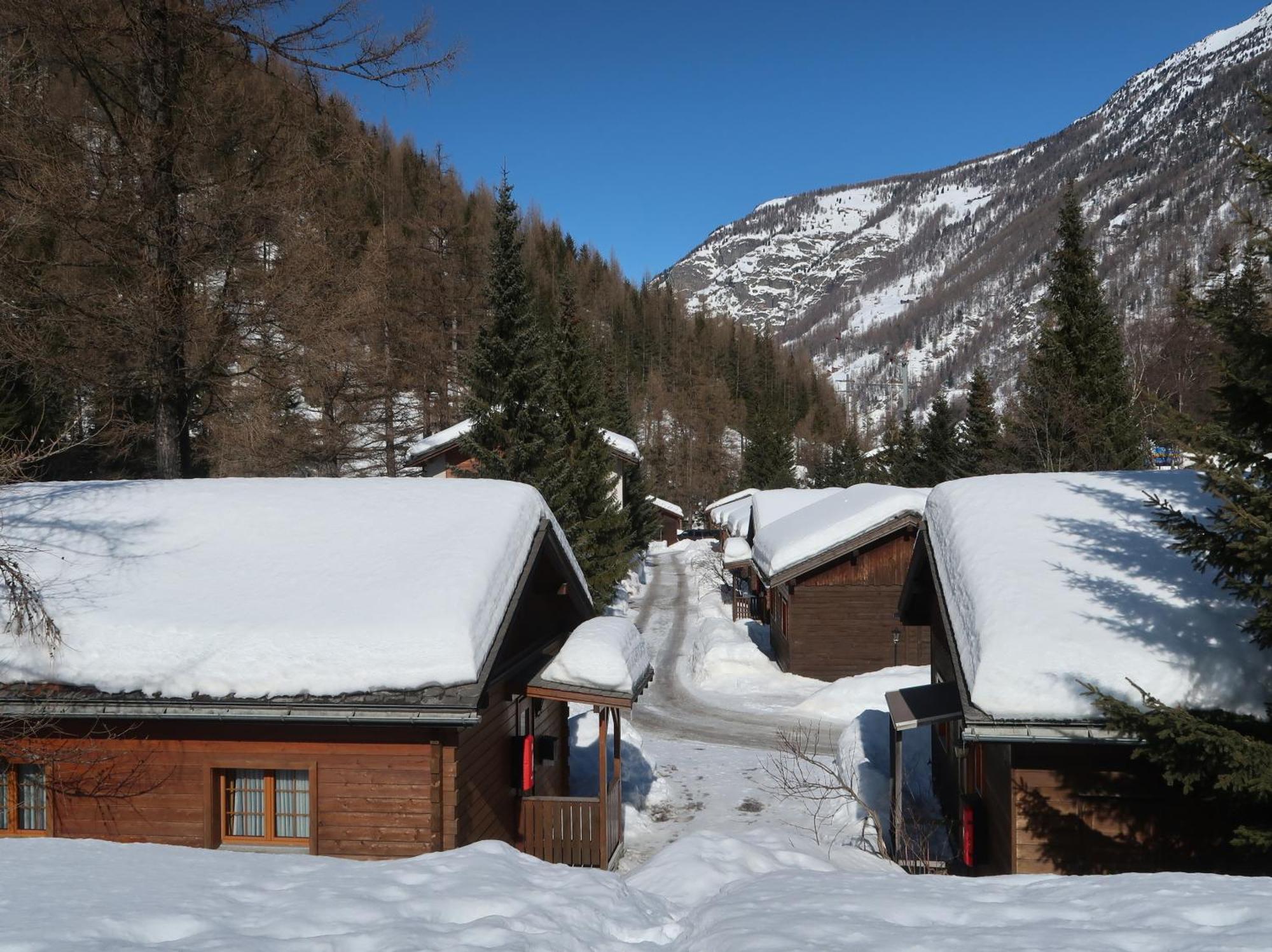 Villa Residenz Edelweiss Saas320 Esterno foto